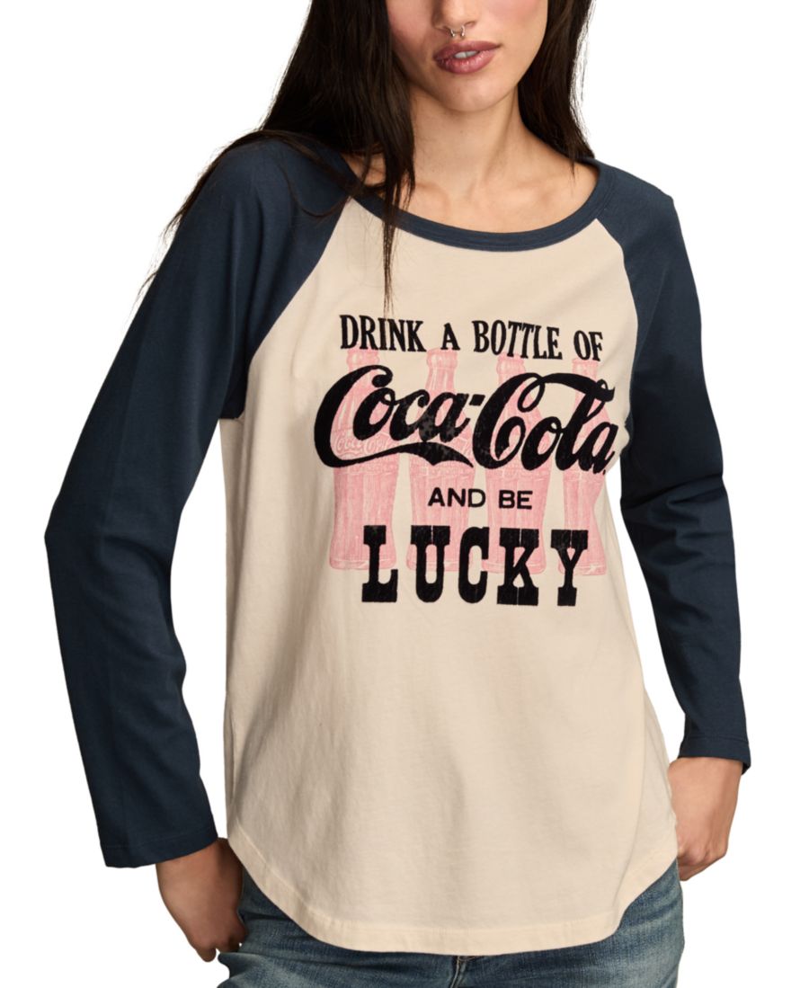 Женская футболка с круглым вырезом "Выпей бутылку Coca-Cola" Lucky Brand, Blue Nights, Синий, Женская футболка с круглым вырезом "Выпей бутылку Coca-Cola" Lucky Brand, Blue Nights
Женская футболка с круглым вырезом "Выпей бутылку Coca-Cola" Lucky Brand, Blue Nights, Синий, Женская футболка с круглым вырезом "Выпей бутылку Coca-Cola" Lucky Brand, Blue Nights