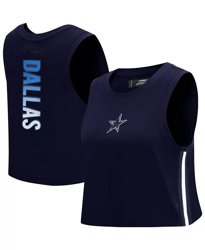 Женская классическая укороченная майка темно-синего цвета с принтом омбре и надписью Dallas Cowboys Pro Standard
Женская классическая укороченная майка темно-синего цвета с принтом омбре и надписью Dallas Cowboys Pro Standard