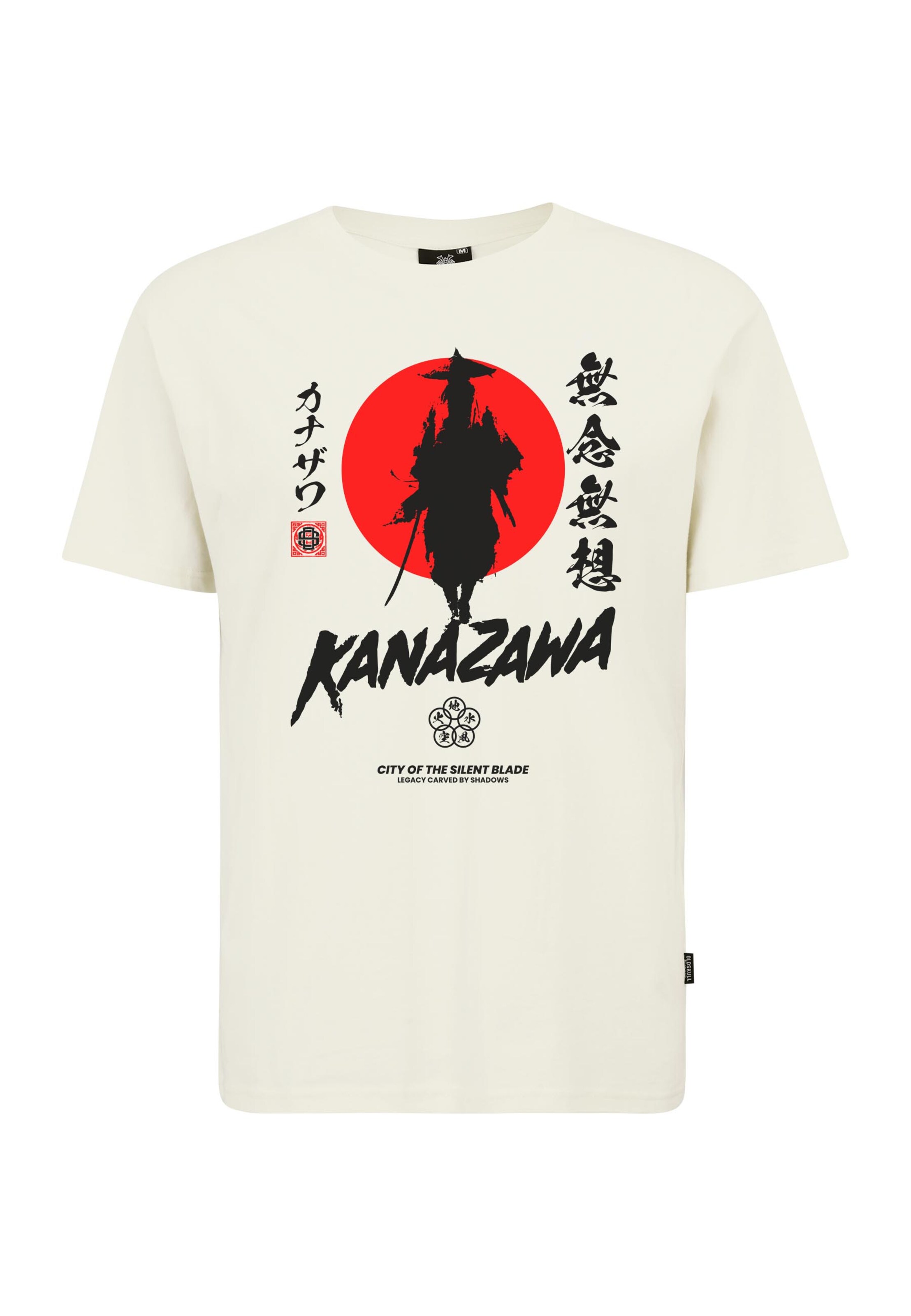 Oldskull Футболка 'Asian Silent Blade Kanazawa' в цвете Off White
Oldskull Футболка 'Asian Silent Blade Kanazawa' в цвете Off White