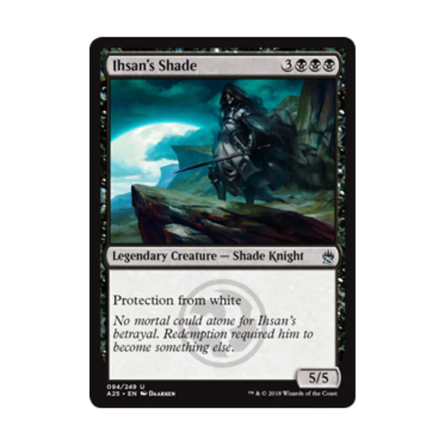 CCG Тень Ихсана (U), MTG - Masters 25
CCG Тень Ихсана (U), MTG - Masters 25