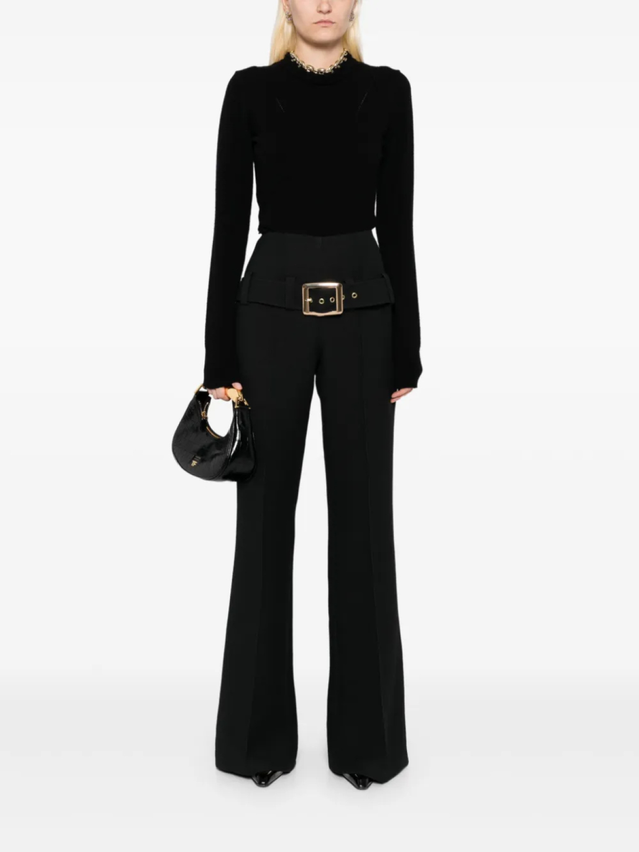 Брюки Isabel Sanchis Macar с высокой талией, черный
Брюки Isabel Sanchis Macar с высокой талией, черный