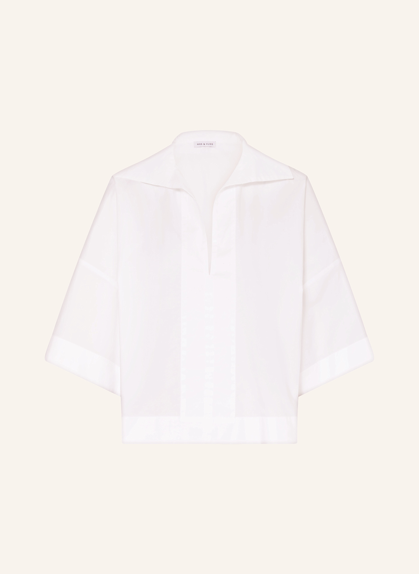 Блузка рубашка Mrs & Hugs, белый
Блузка рубашка Mrs & Hugs, белый