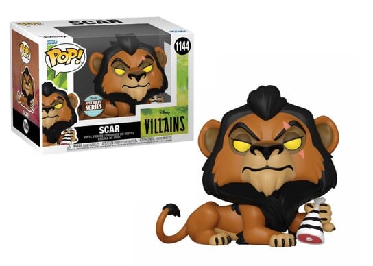 Funko POP! Злодеи Диснея, коллекционная фигурка, Король Лев, Шрам
Funko POP! Злодеи Диснея, коллекционная фигурка, Король Лев, Шрам