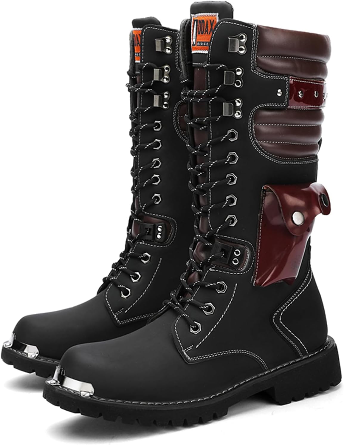 Мужские водонепроницаемые байкерские мотоциклетные ботинки CHUUMEE с боковой молнией, износостойкие, панк-рок, с металлическим носком, ковбойские, вестерн, тактические армейские, черный
Мужские водонепроницаемые байкерские мотоциклетные ботинки CHUUMEE с боковой молнией, износостойкие, панк-рок, с металлическим носком, ковбойские, вестерн, тактические армейские, черный