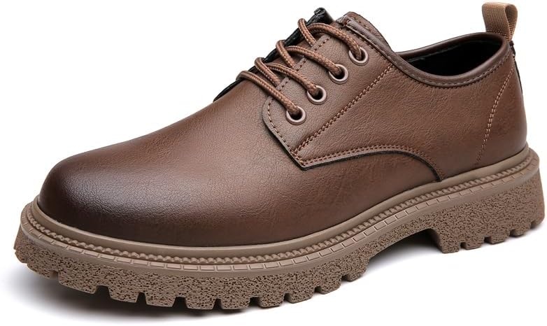 Мужские повседневные кожаные туфли, дизайнерские, модные, универсальные, на платформе, деловые, дышащие кожаные туфли Sfwarmart, хаки
Мужские повседневные кожаные туфли, дизайнерские, модные, универсальные, на платформе, деловые, дышащие кожаные туфли Sfwarmart, хаки