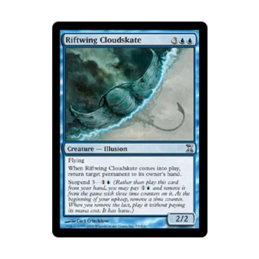 CCG Разломный облачный скейт (U), MTG - Time Spiral
CCG Разломный облачный скейт (U), MTG - Time Spiral