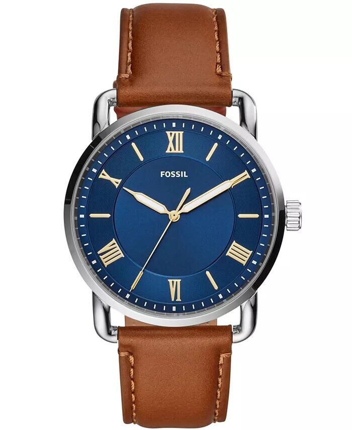 Мужские часы Copeland с коричневым кожаным ремешком, 42 мм Fossil
Мужские часы Copeland с коричневым кожаным ремешком, 42 мм Fossil