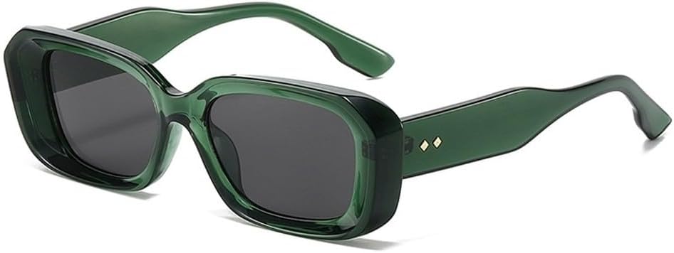 Ретро квадратные солнцезащитные очки для мужчин, модные градиентные очки с защитой от УФ-излучения UV400, модные женские солнцезащитные очки с заклепками, зеленые и розовые солнцезащитные очки SKFGNX, Dark Green Gray
Ретро квадратные солнцезащитные очки для мужчин, модные градиентные очки с защитой от УФ-излучения UV400, модные женские солнцезащитные очки с заклепками, зеленые и розовые солнцезащитные очки SKFGNX, Dark Green Gray