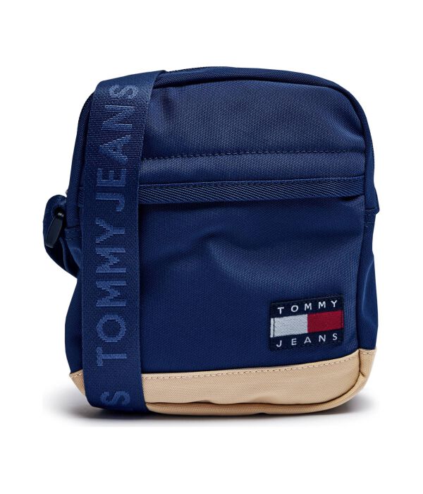 Сумка мужская Tommy Jeans через плечо повседневная текстильная, синий
Сумка мужская Tommy Jeans через плечо повседневная текстильная, синий