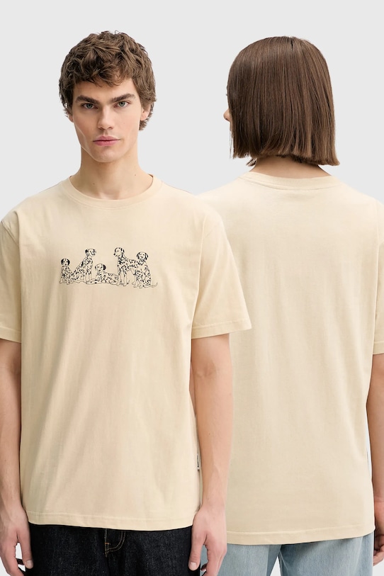 Хлопковая футболка Kaotiko, бежевый
Хлопковая футболка Kaotiko, бежевый