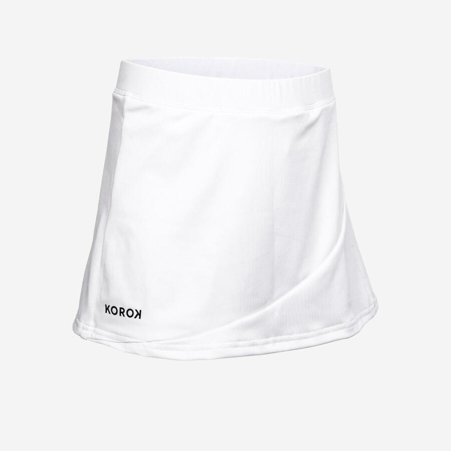 KOROK Юбка для хоккея на траве для девочек - FH100 белая
KOROK Юбка для хоккея на траве для девочек - FH100 белая