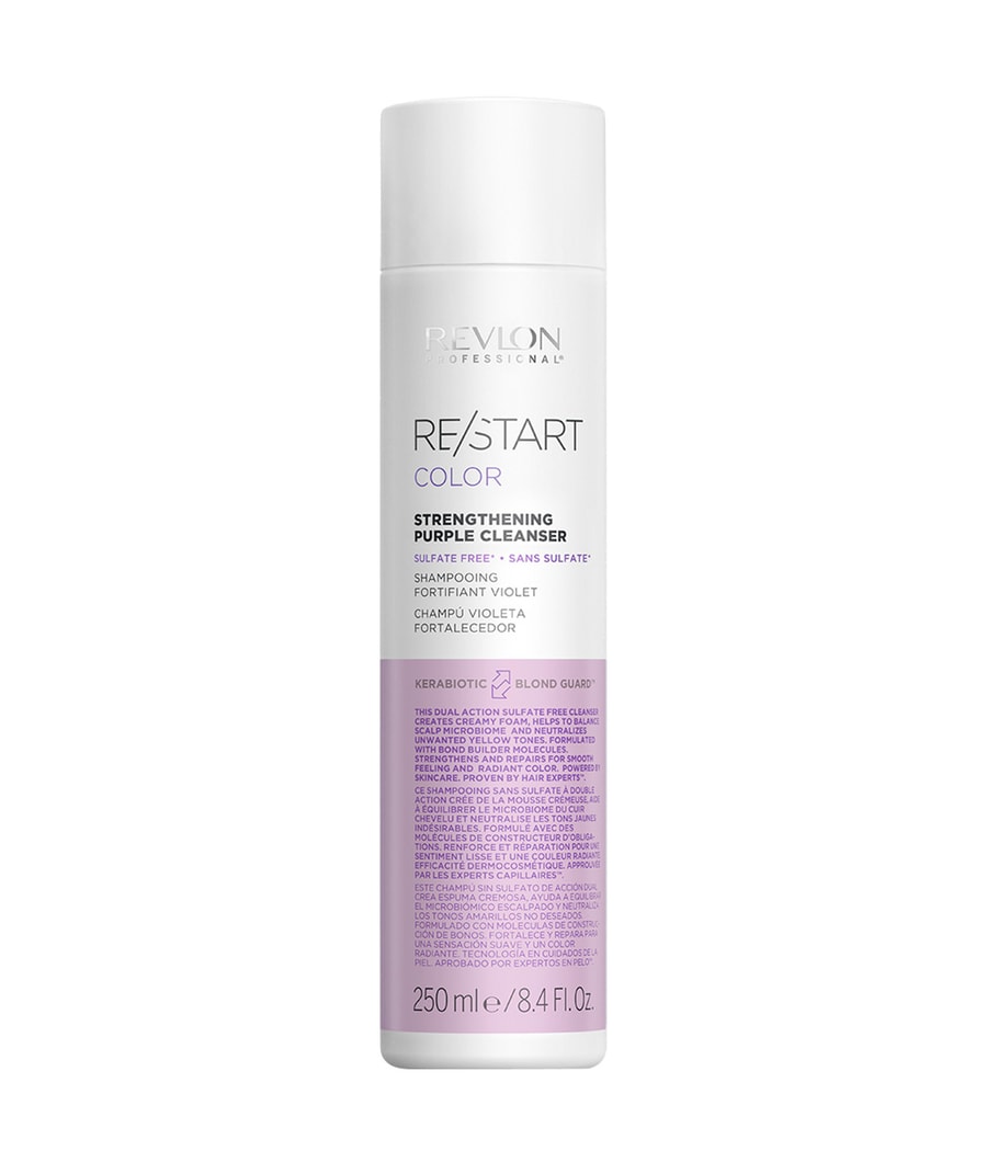 Шампунь для волос Revlon Professional Re/Start COLOR Purple Cleanser, 250 ml
Шампунь для волос Revlon Professional Re/Start COLOR Purple Cleanser, 250 ml