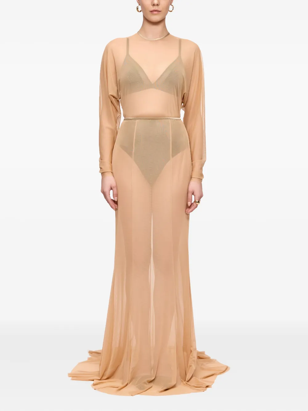 Платье макси Kosa с длинными рукавами V:PM ATELIER, нейтральный
Платье макси Kosa с длинными рукавами V:PM ATELIER, нейтральный