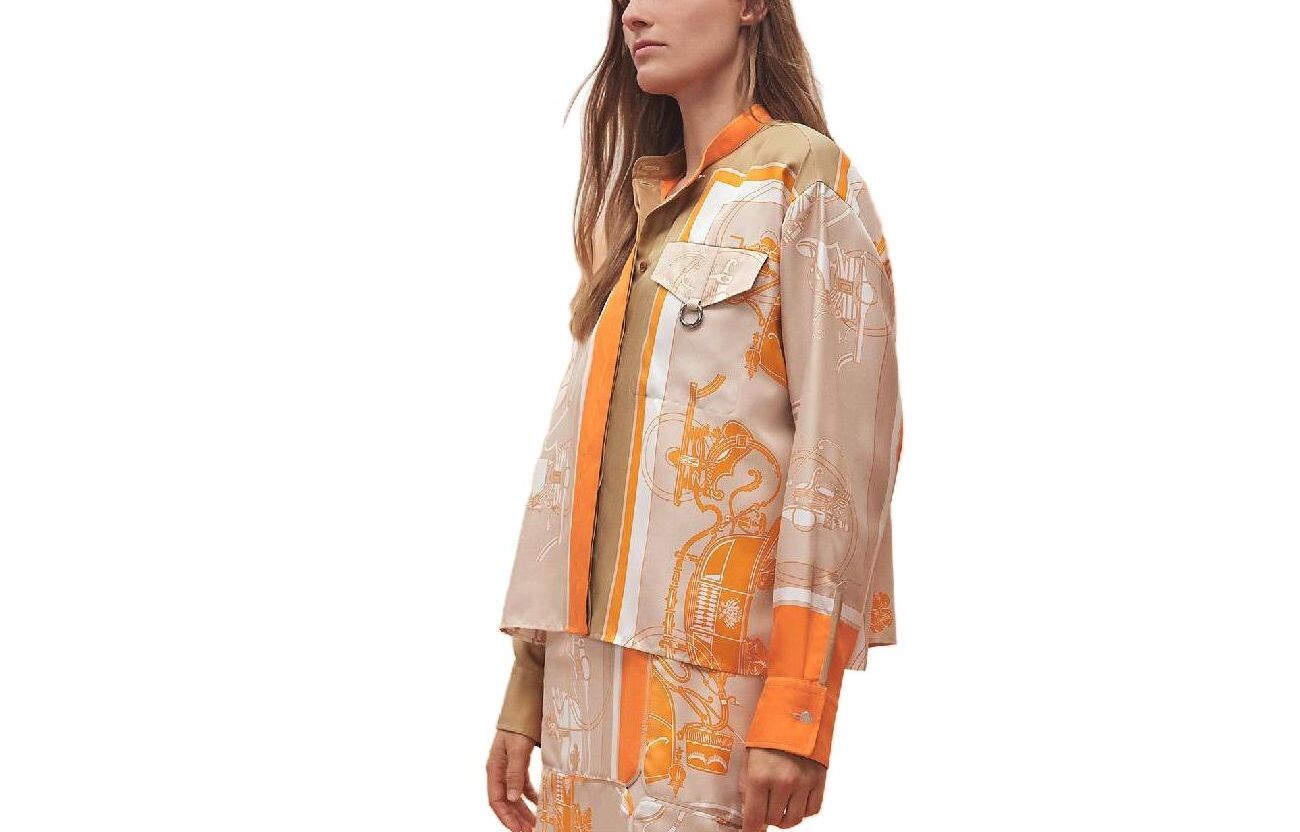 Рубашка женская бежевая Hermes
Рубашка женская бежевая Hermes