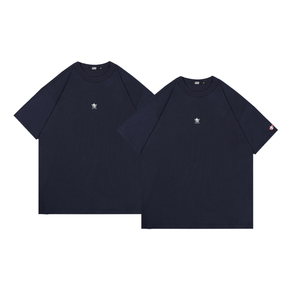 Футболка с коротким рукавом свободного кроя с заниженной линией плеча box unisex GXXX, синий
Футболка с коротким рукавом свободного кроя с заниженной линией плеча box unisex GXXX, синий