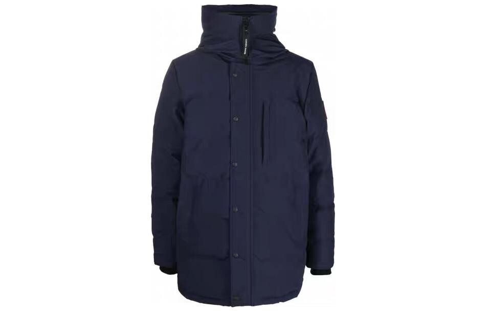 Пуховик мужской синий Canada Goose
Пуховик мужской синий Canada Goose