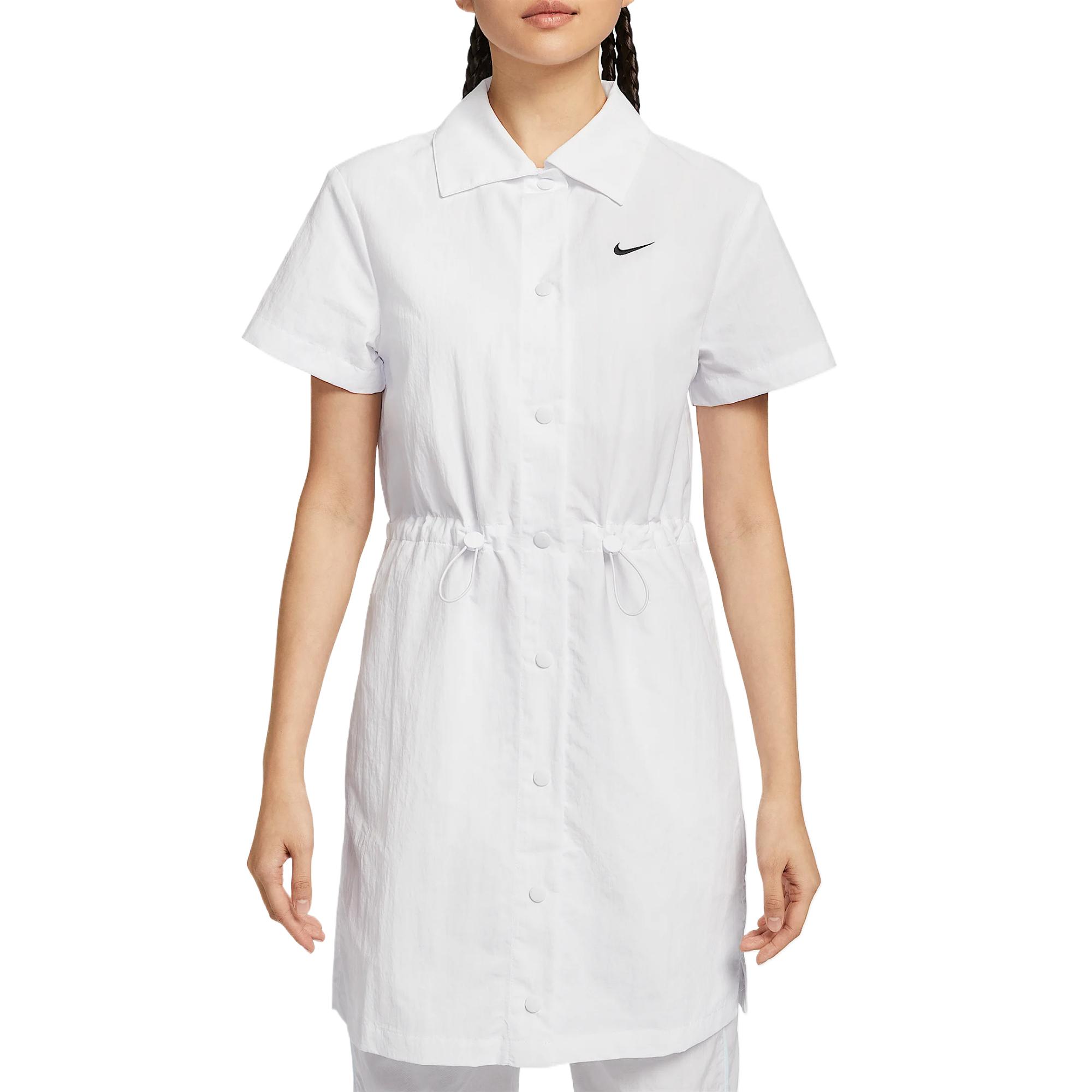 Nike Спортивное платье с короткими рукавами Women's White
Nike Спортивное платье с короткими рукавами Women's White
