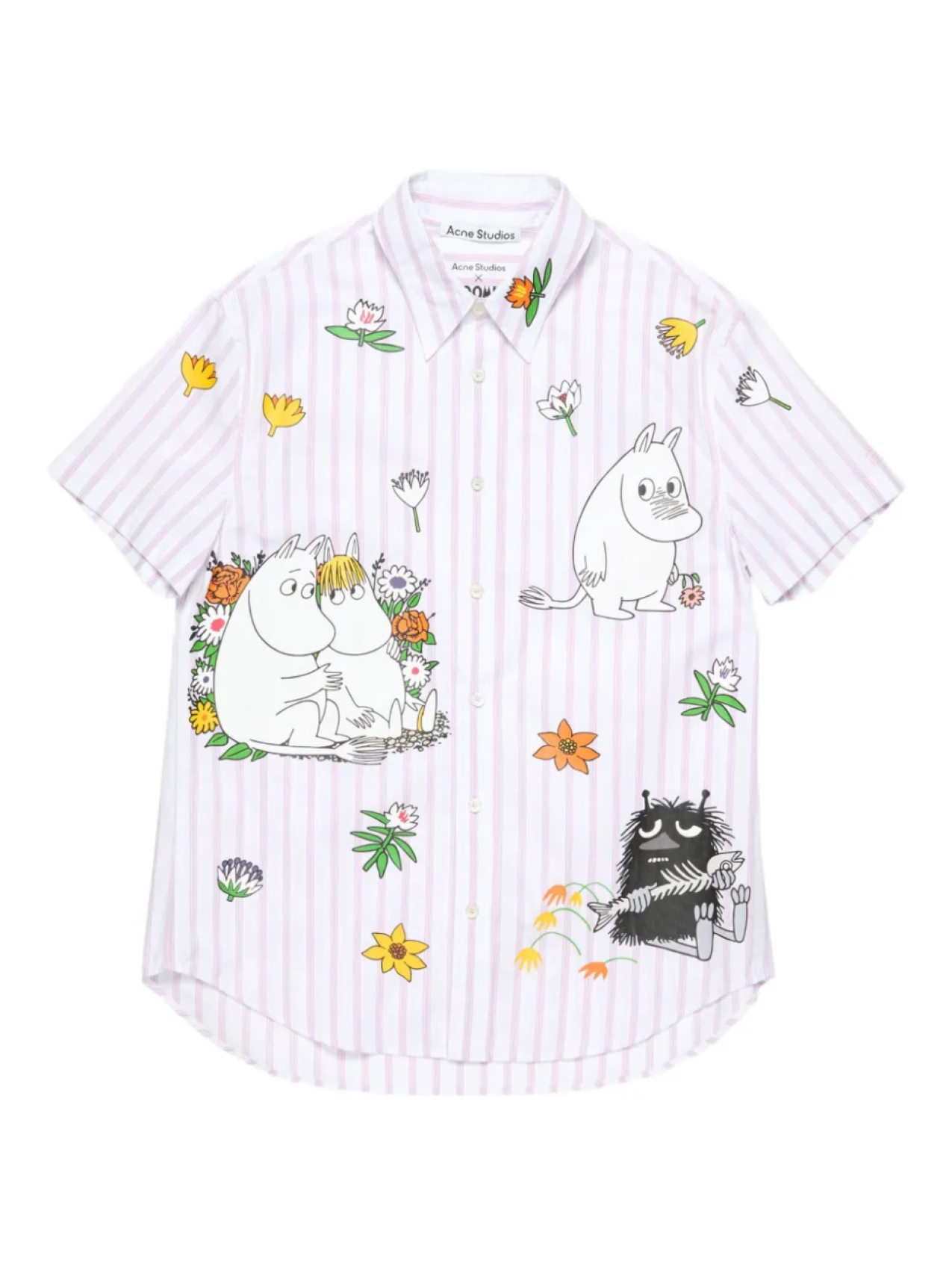 Acne Studios полосатая рубашка с графичным принтом, белый
Acne Studios полосатая рубашка с графичным принтом, белый