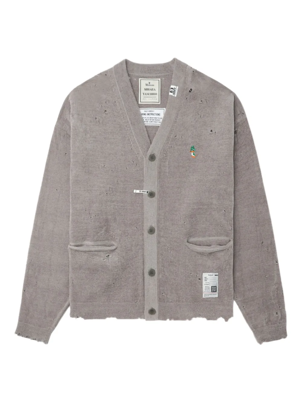 Свитер Mihara Yasuhiro Maison Mihara Yasuhiro, серый
Свитер Mihara Yasuhiro Maison Mihara Yasuhiro, серый