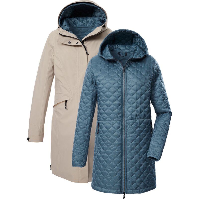 Coat kow 22 wmn jckt Killtec, коричневый
Coat kow 22 wmn jckt Killtec, коричневый