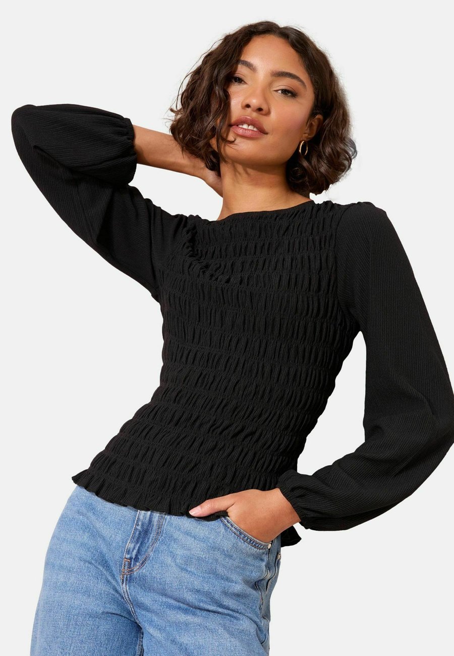 Топ Friends Like These REGULAR FITSHIRRED BALLOON SLEEVE , Black
Топ Friends Like These REGULAR FITSHIRRED BALLOON SLEEVE , Black