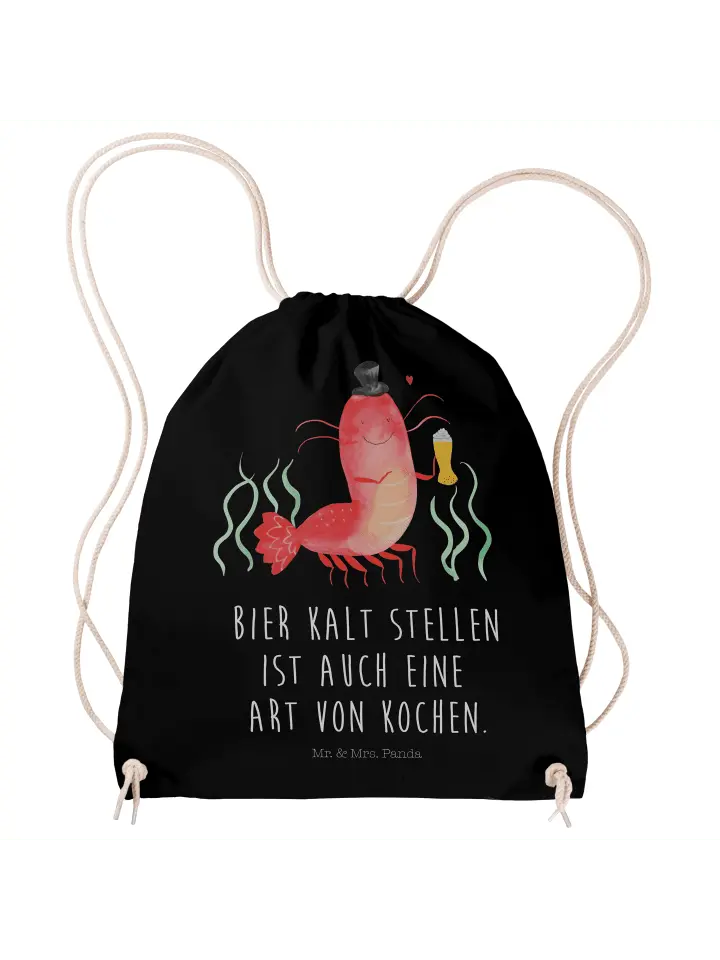 Спортивная сумка Mr & Mrs Panda Sportbeutel Hummer Weizen, черный
Спортивная сумка Mr & Mrs Panda Sportbeutel Hummer Weizen, черный