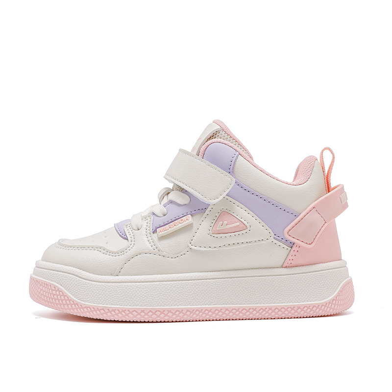 Кроссовки для скейтбординга серии Ride The Wind And Waves с противоскользящей подошвой, легкие, с амортизацией, средней высоты, детские WARRIOR, бежевый/розовый/фиолетовый
Кроссовки для скейтбординга серии Ride The Wind And Waves с противоскользящей подошвой, легкие, с амортизацией, средней высоты, детские WARRIOR, бежевый/розовый/фиолетовый