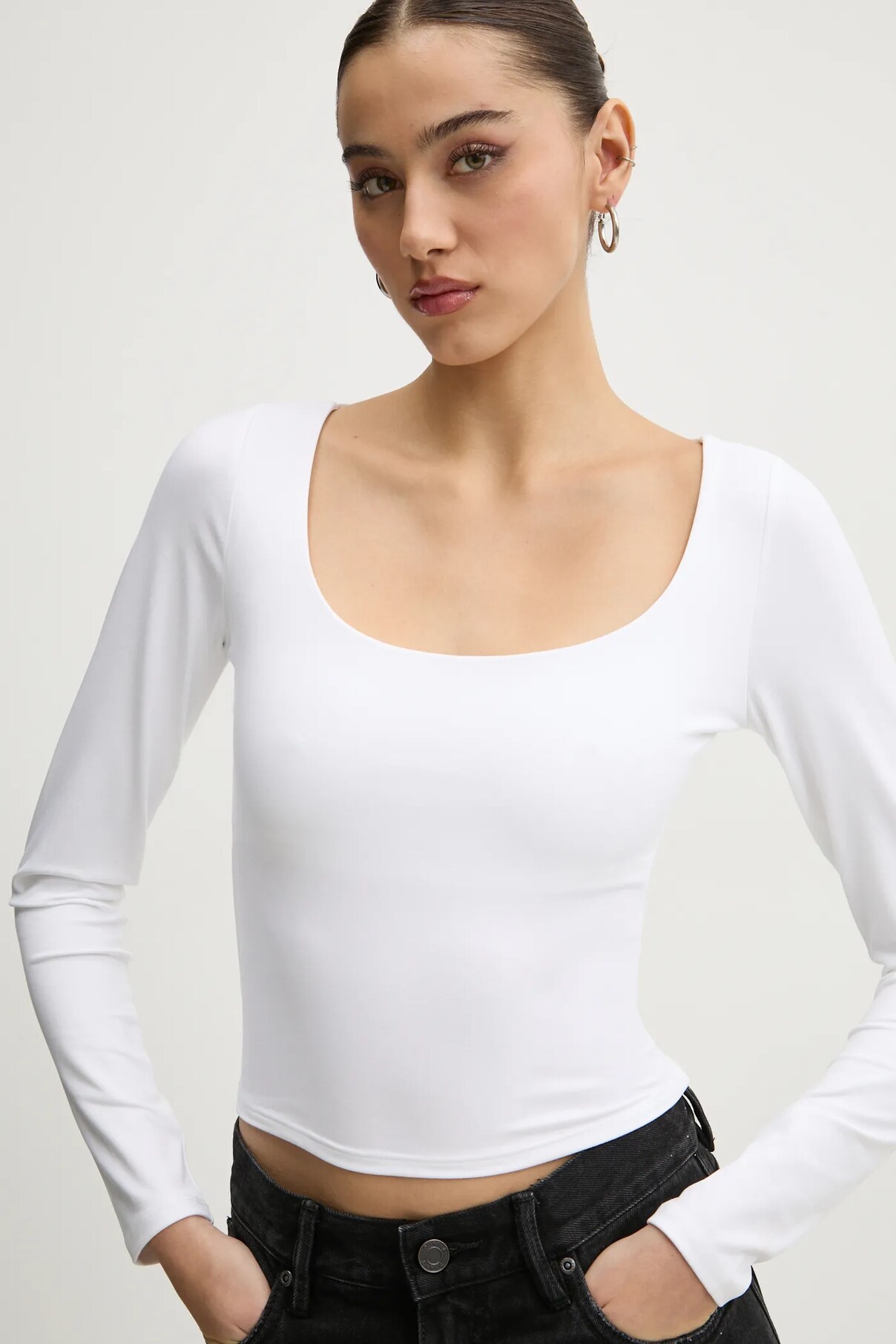 Длинный рукав Hollister Co., бежевый
Длинный рукав Hollister Co., бежевый