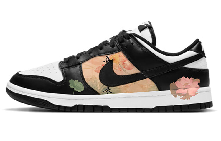 Кастомизированные кроссовки Nike Dunk Skateboard Men Low-Top, белый/черный
Кастомизированные кроссовки Nike Dunk Skateboard Men Low-Top, белый/черный