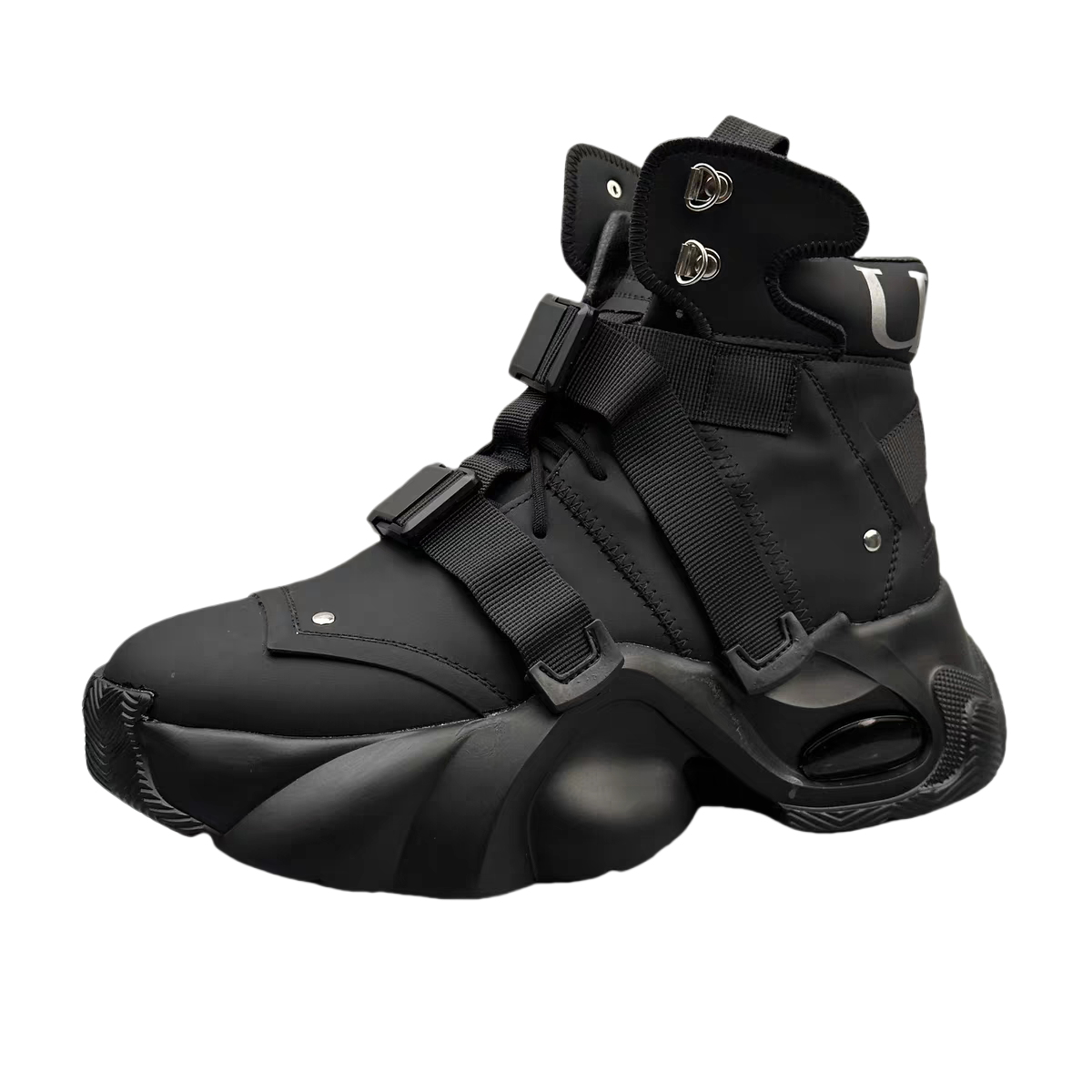 Высокие массивные кроссовки мужские ZUOSAISI, Black
Высокие массивные кроссовки мужские ZUOSAISI, Black