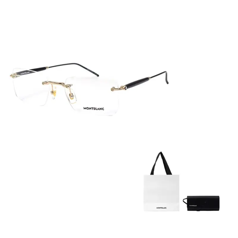MONTBLANC Очки с прямоугольной оправой, Black Gold
MONTBLANC Очки с прямоугольной оправой, Black Gold