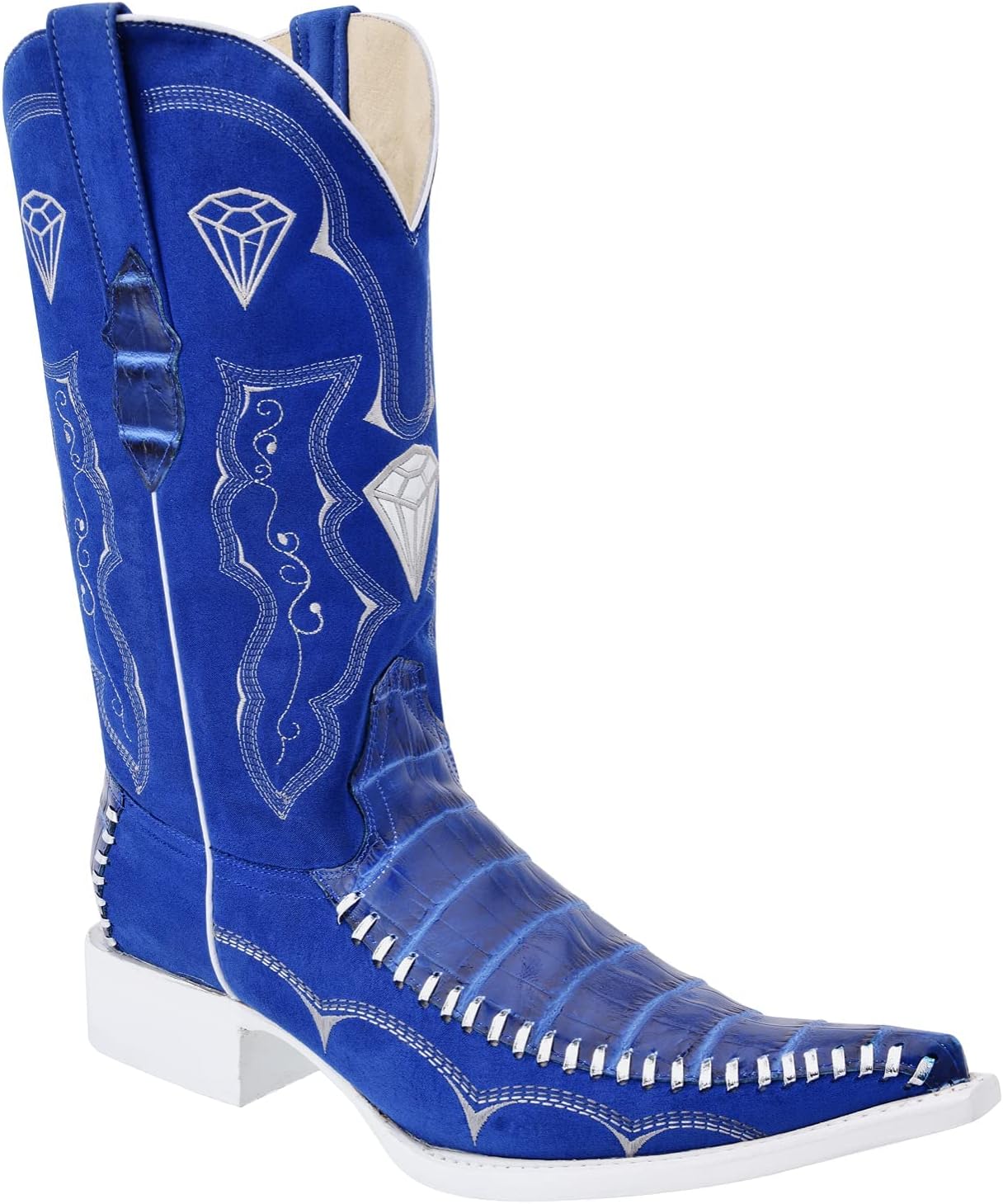 Мужские вестерн-сапоги Rancho Valencia / Bota de Hombre (имитация аллигатора) WDP45-128, синий
Мужские вестерн-сапоги Rancho Valencia / Bota de Hombre (имитация аллигатора) WDP45-128, синий