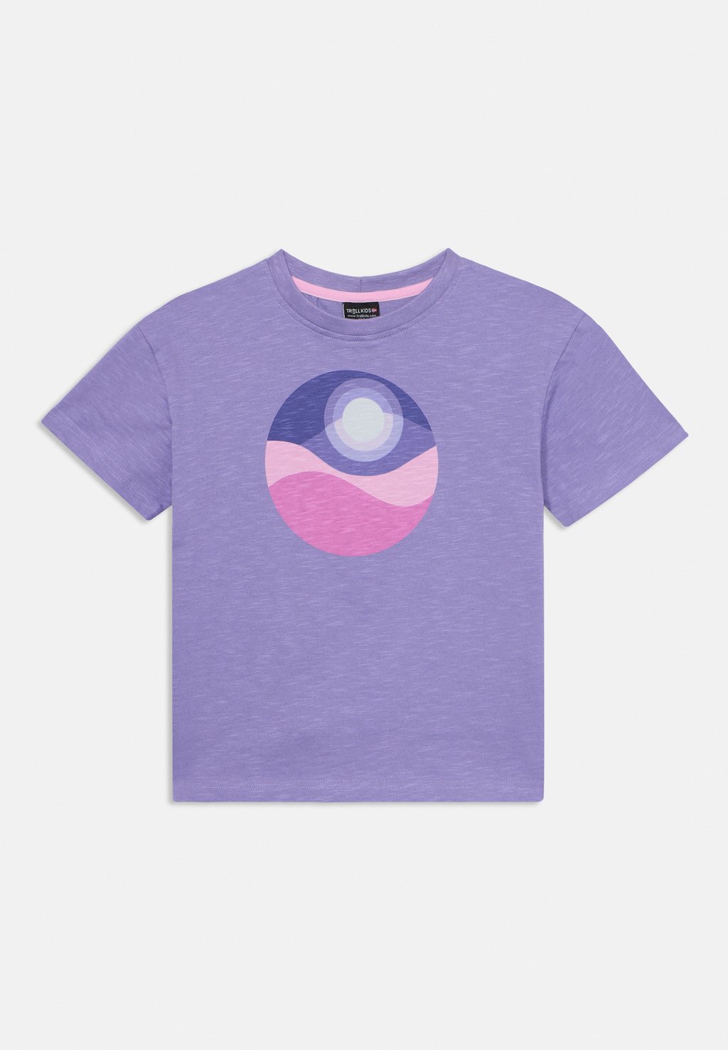 Футболка с принтом GIRLS HALSAFJOR TROLLKIDS, сиреневый 
Футболка с принтом GIRLS HALSAFJOR TROLLKIDS, сиреневый