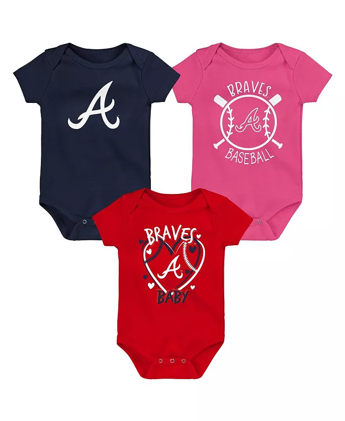 Комплект из 3 боди Atlanta Braves Slide для мальчиков и девочек Outerstuff
Комплект из 3 боди Atlanta Braves Slide для мальчиков и девочек Outerstuff