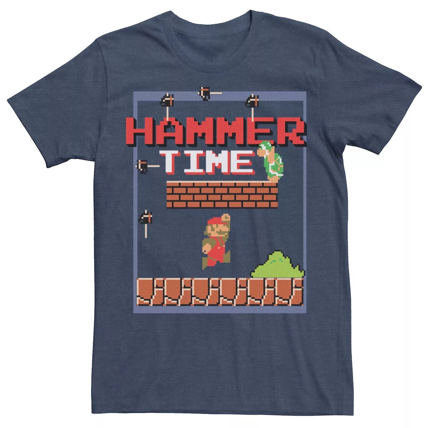 Мужская футболка с плакатом Nintendo Super Mario Hammer Time Sprite Licensed Character
Мужская футболка с плакатом Nintendo Super Mario Hammer Time Sprite Licensed Character
