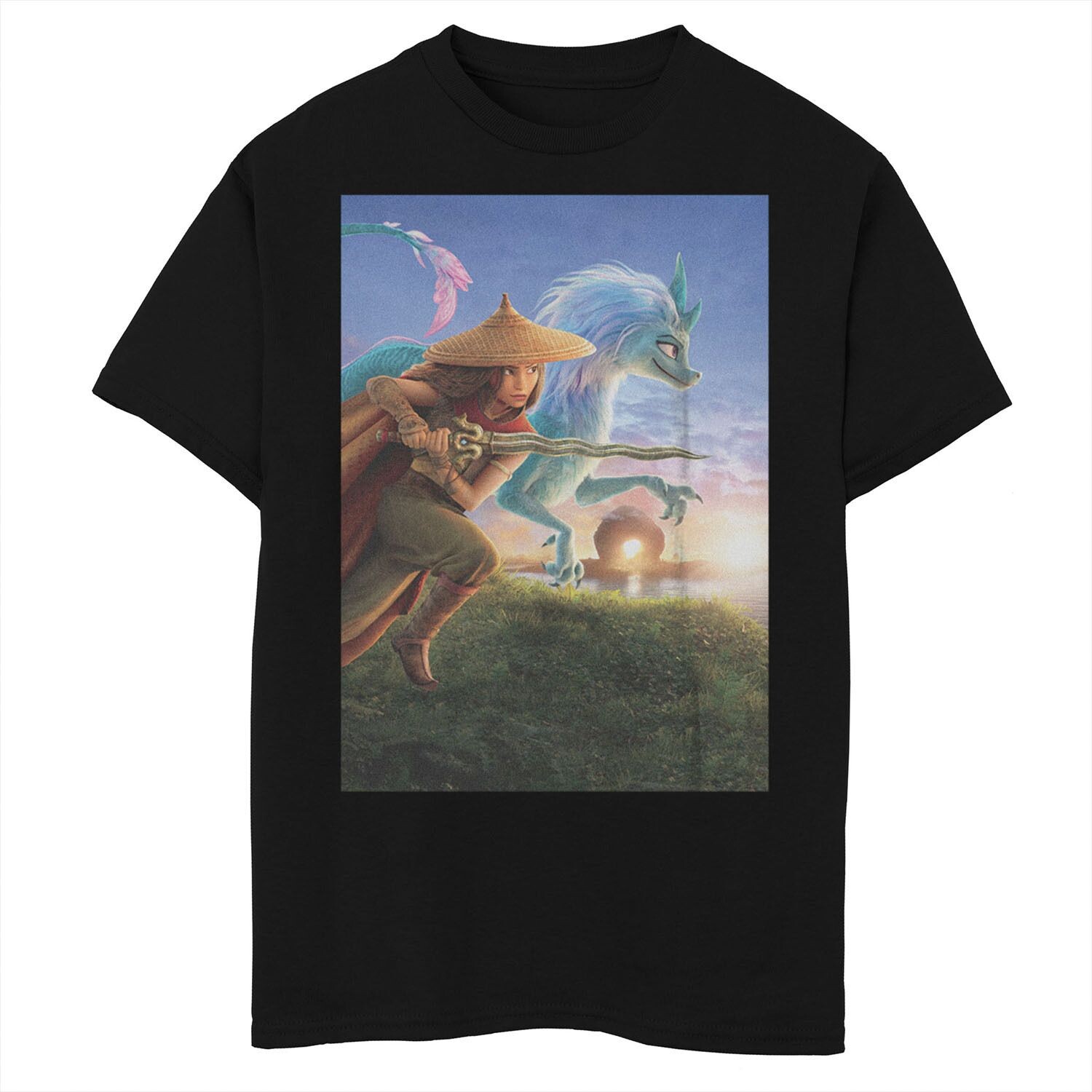 Футболка с плакатом Disney «Рая и последние драконы» для мальчиков 8–20 лет Licensed Character, черный
Футболка с плакатом Disney «Рая и последние драконы» для мальчиков 8–20 лет Licensed Character, черный