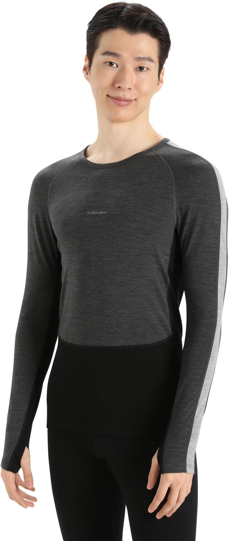 Футболка Icebreaker 200 Zoneknit Long Sleeve Crew, цвет Jet Heather/Black/Metro Heather
Футболка Icebreaker 200 Zoneknit Long Sleeve Crew, цвет Jet Heather/Black/Metro Heather