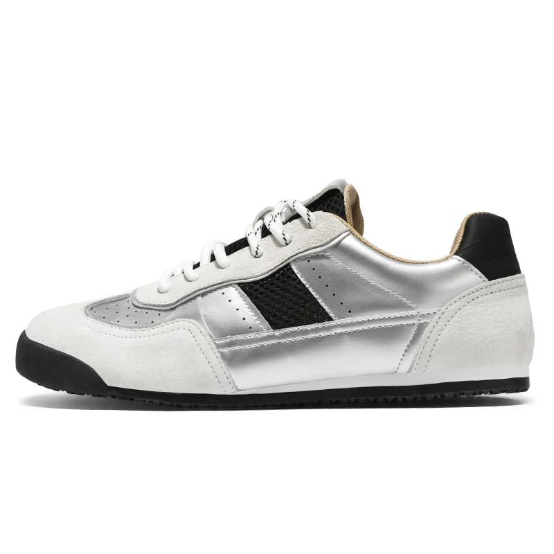 Амортизирующие устойчивые к истиранию повышающие высоту отскока низкие повседневные детские кроссовки для подростков PROTECTCAMEL, серебряный 
Амортизирующие устойчивые к истиранию повышающие высоту отскока низкие повседневные детские кроссовки для подростков PROTECTCAMEL, серебряный