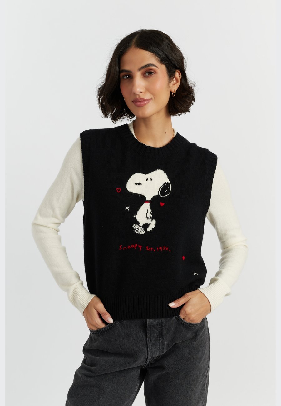 Топ CHINTI & PARKER SNOOPY ANNIVERSARY, Black
Топ CHINTI & PARKER SNOOPY ANNIVERSARY, Black