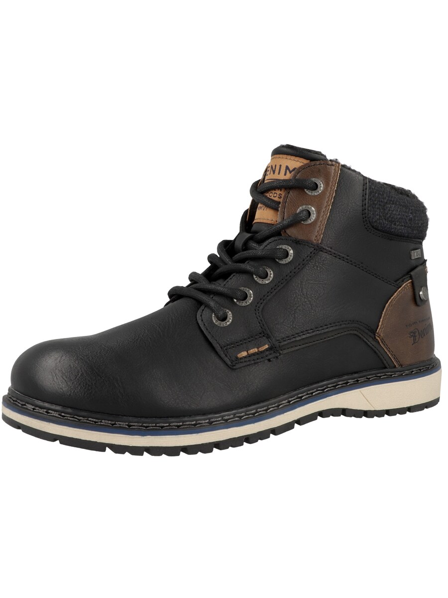 Ботинки на шнуровке TOM TAILOR DENIM, черный
Ботинки на шнуровке TOM TAILOR DENIM, черный