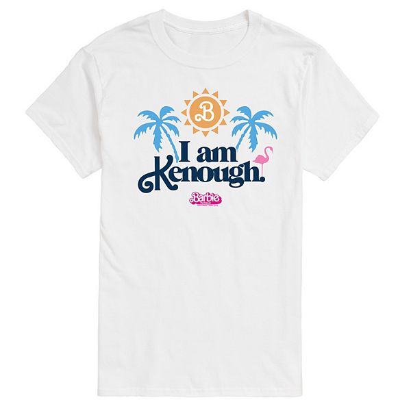 Футболка с принтом "I Am Kenough" и пальмами Big & Tall Barbie
Футболка с принтом "I Am Kenough" и пальмами Big & Tall Barbie