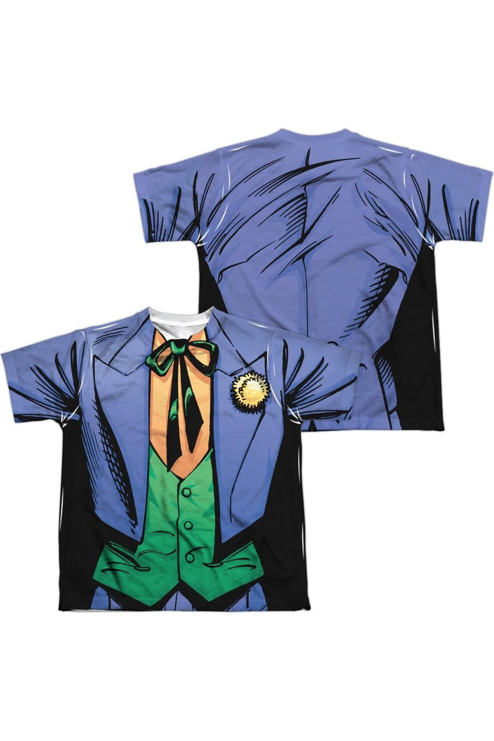 Футболка с коротким рукавом для детей с принтом Бэтмен и Джокер (спереди/сзади) Gildan, белый
Футболка с коротким рукавом для детей с принтом Бэтмен и Джокер (спереди/сзади) Gildan, белый