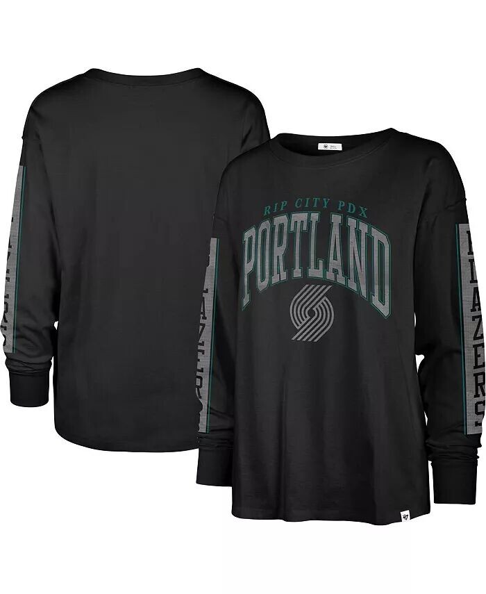 Черная женская футболка Portland Trail Blazers City Edition SOA с длинным рукавом '47 Brand
Черная женская футболка Portland Trail Blazers City Edition SOA с длинным рукавом '47 Brand
