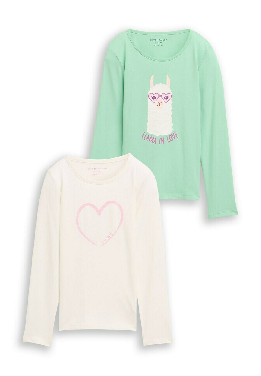 Топ TOM TAILOR 2 PACK, Wool White/White
Топ TOM TAILOR 2 PACK, Wool White/White