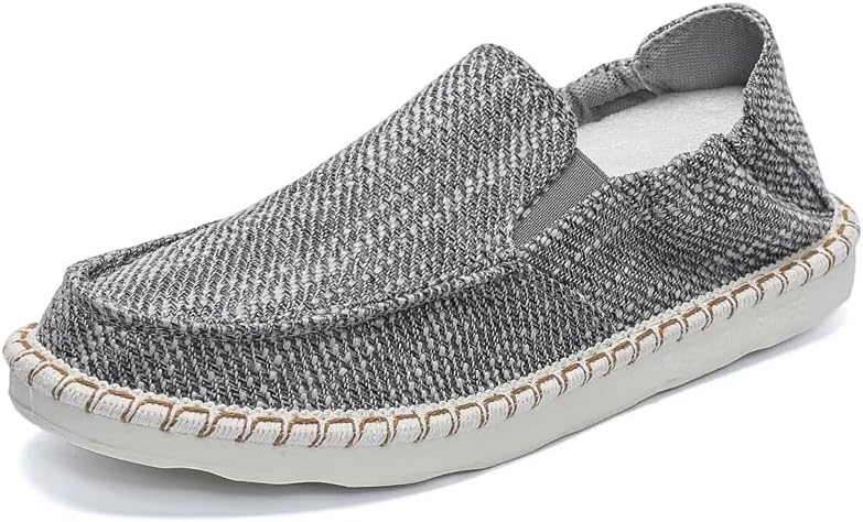 Мужские дышащие канвасовые лодочки - слипоны с дизайном, вдохновленным тапочками, для повседневного комфорта Hoalox, серый
Мужские дышащие канвасовые лодочки - слипоны с дизайном, вдохновленным тапочками, для повседневного комфорта Hoalox, серый