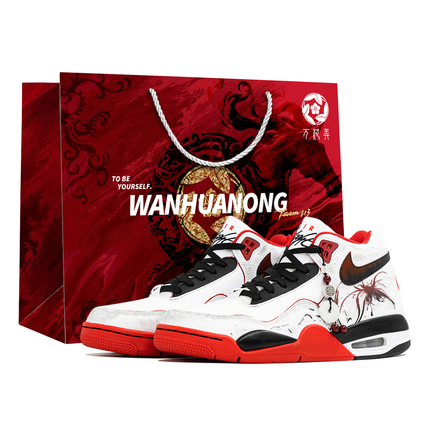 Nike Мужские баскетбольные кроссовки Flight Legacy средней высоты, износостойкие, винтажные, черный, красные и белый
Nike Мужские баскетбольные кроссовки Flight Legacy средней высоты, износостойкие, винтажные, черный, красные и белый