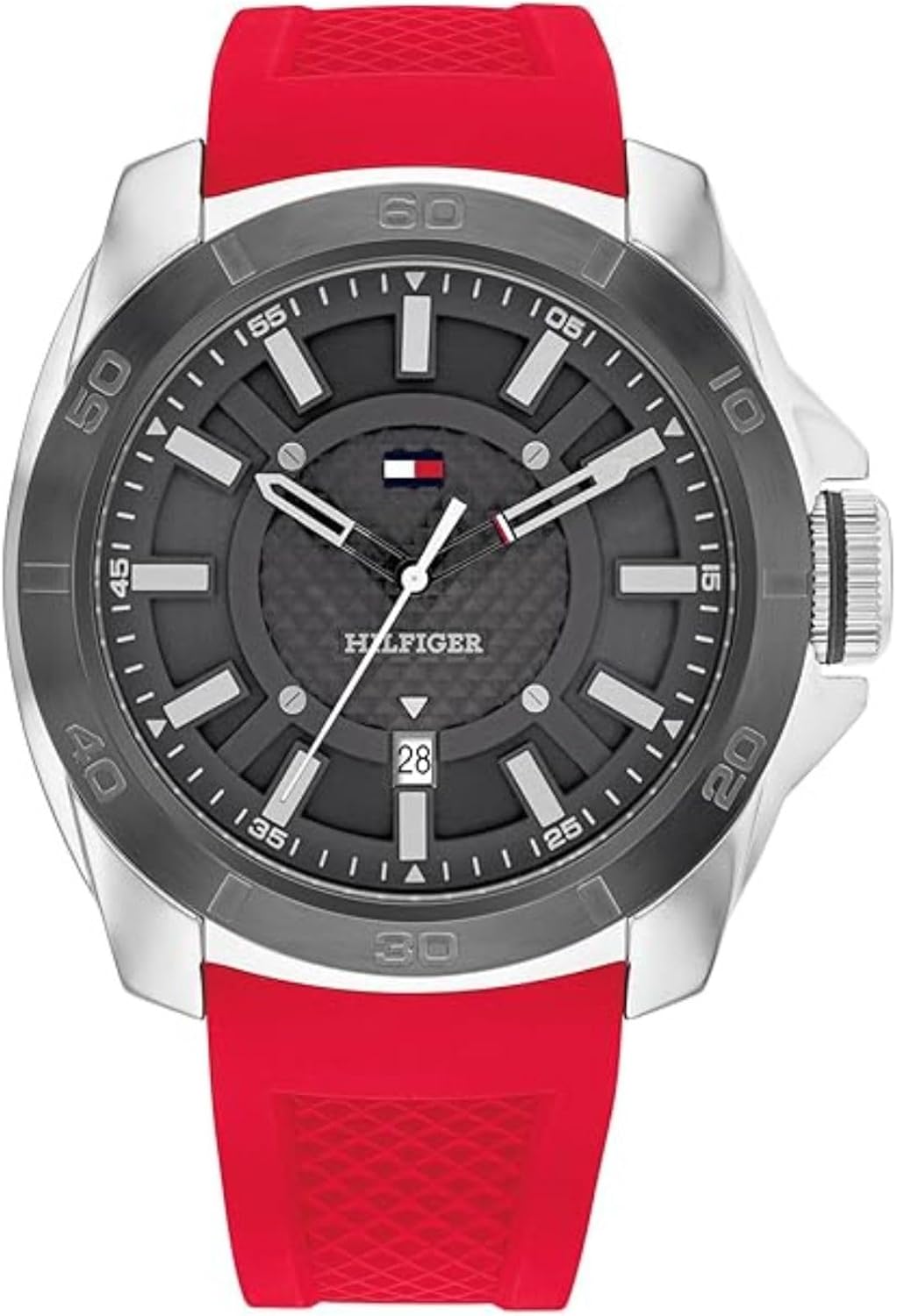Мужские кварцевые часы Tommy Hilfiger 3H - модные часы премиум-класса с прочным силиконом - водонепроницаемость до 5 атм/50 метров | 49 мм (модель 1792135), Light Grey
Мужские кварцевые часы Tommy Hilfiger 3H - модные часы премиум-класса с прочным силиконом - водонепроницаемость до 5 атм/50 метров | 49 мм (модель 1792135), Light Grey