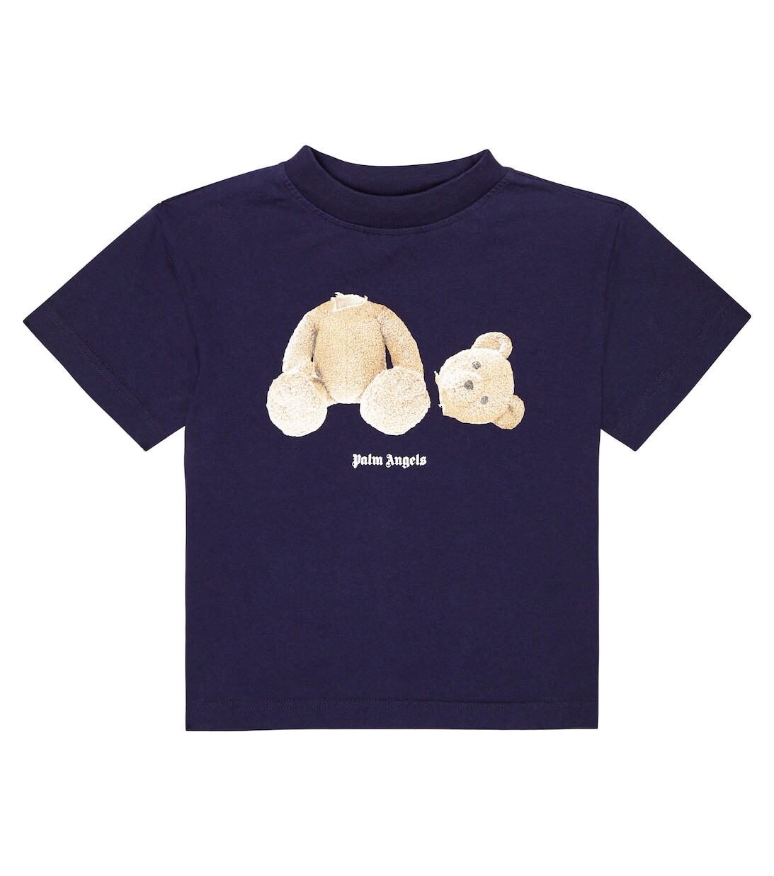 Футболка из хлопкового джерси с принтом Palm Angels, синий
Футболка из хлопкового джерси с принтом Palm Angels, синий