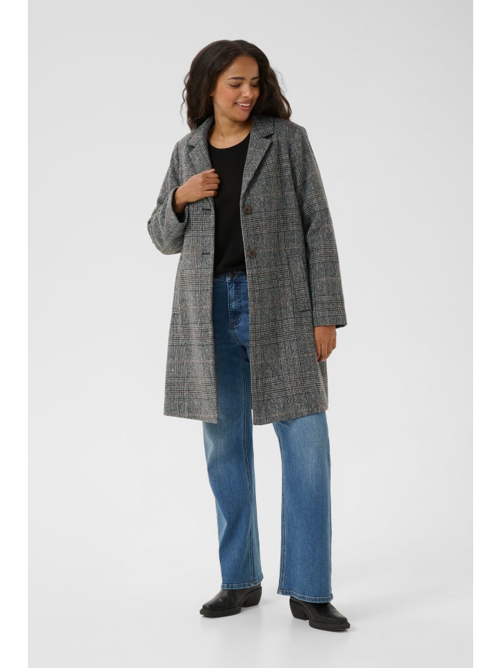 KAFFE curve Куртка KCvianna свободного кроя, серая в клетку «принц Уэльский»
KAFFE curve Куртка KCvianna свободного кроя, серая в клетку «принц Уэльский»