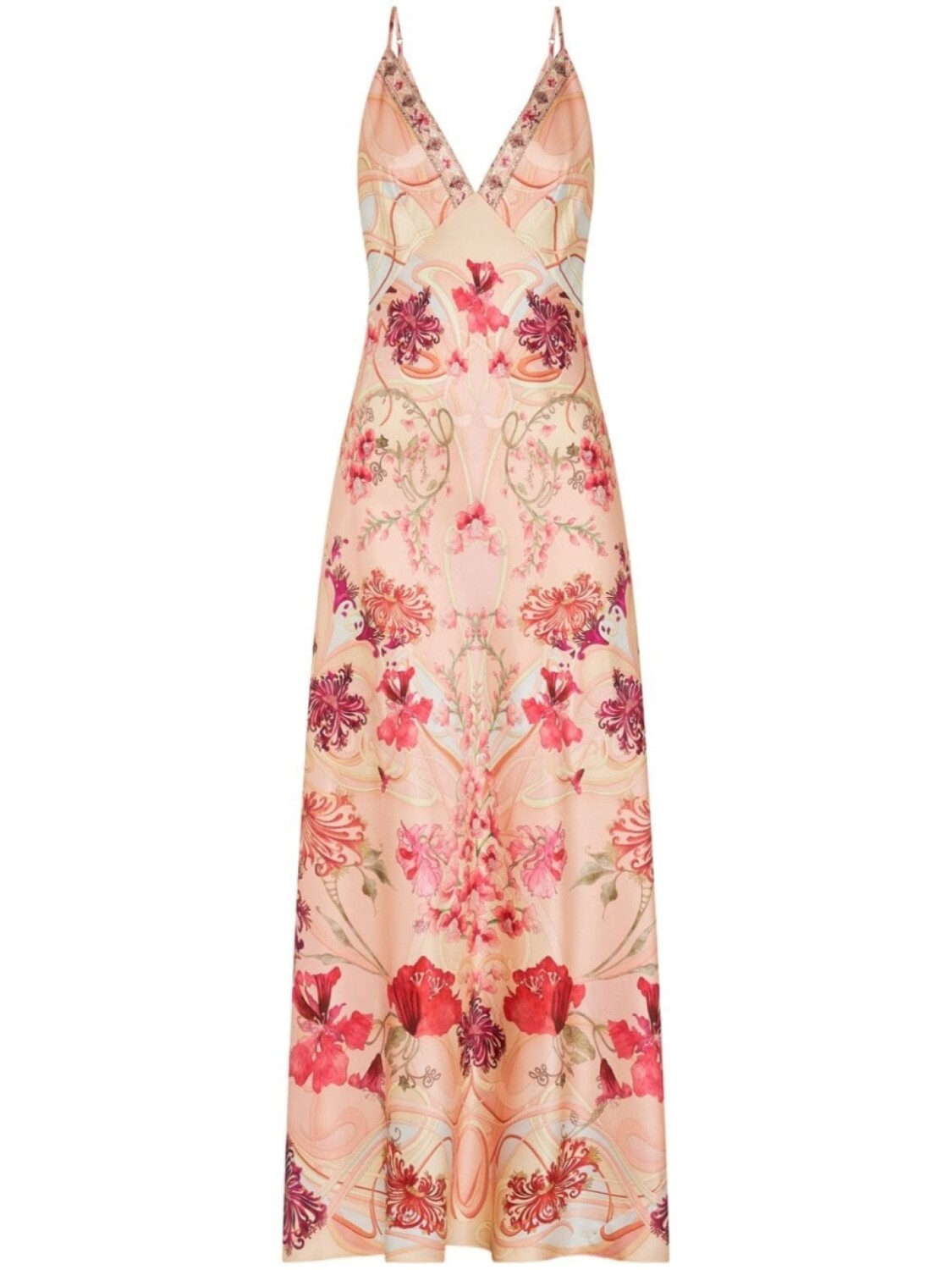 Camilla шелковое платье с принтом Blossoms & Brushstrokes, розовый
Camilla шелковое платье с принтом Blossoms & Brushstrokes, розовый